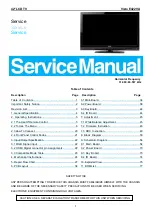 AOC Vizio E422VA Service Manual preview