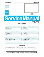 Preview for 1 page of AOC Wipro WA19W Service Manual