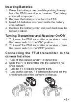 Предварительный просмотр 7 страницы AODELAN FT-8 User Manual