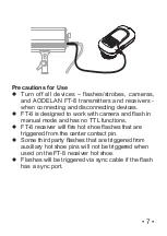 Предварительный просмотр 9 страницы AODELAN FT-8 User Manual