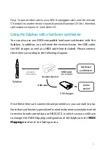 Предварительный просмотр 21 страницы Aodyo Instruments sylphyo User Manual