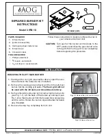 AOG IRB-18 Quick Start Manual предпросмотр