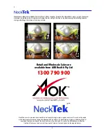 Предварительный просмотр 8 страницы AOK NeckTek Manual