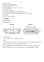 Предварительный просмотр 5 страницы Aolait AL400RX User Manual