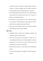 Preview for 16 page of Aolait LED Fresnel Spotlight User Manual