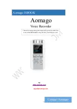 AOMAGO EBOOK Manual preview