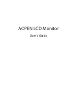 Preview for 1 page of AOpen 22CX1Q User Manual