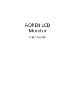 Preview for 1 page of AOpen 24CH3Y User Manual