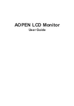 AOpen 27HC5R User Manual preview