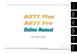 Предварительный просмотр 1 страницы AOpen AK77 PLUS Online Manual