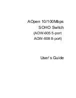 AOpen AOW-605 User Manual preview