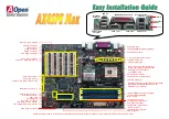 AOpen AX4SPE Max II Easy Installation Manual preview