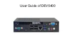 Предварительный просмотр 1 страницы AOpen DEV5400 User Manual