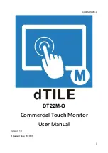 Preview for 1 page of AOpen dTILE DT22M-O User Manual