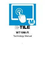 Предварительный просмотр 1 страницы AOpen E-TILE WT19M-FI Technology Manual