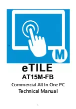 AOpen eTILE AT15M-FB Technical Manual предпросмотр