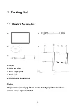 Предварительный просмотр 11 страницы AOpen eTILE WT15M-FW Technical Manual