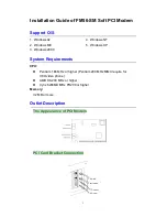 AOpen FM56-SM Installation Manual preview