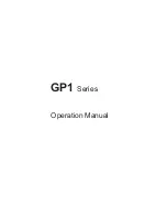 AOpen GP1 Series Operation Manual предпросмотр