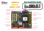 AOpen MK89-1394 Easy Installation Manual предпросмотр