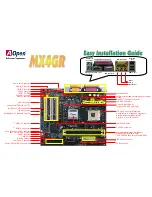 Предварительный просмотр 1 страницы AOpen MX4GR Easy Installation Manual