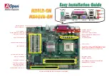 AOpen MX4LR-GN Easy Installation Manual preview