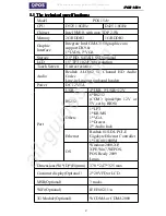 Preview for 6 page of Aopos POS 15A Plus Maintenance Manual