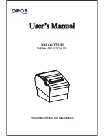 Aopos T250II User Manual preview