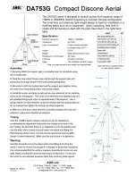 AOR DA753G Specifications preview