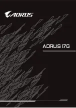 AORUS 17G Manual предпросмотр