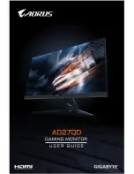 Preview for 1 page of AORUS AD27QD User Manual