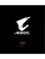 Preview for 1 page of AORUS X3 v4 Manual