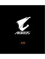 AORUS X5v6 User Manual preview