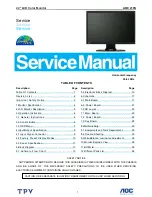 AOS 210S Service Manual preview