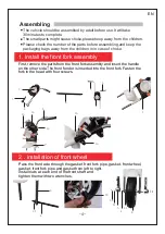 Preview for 5 page of Aosom 370-110V80 Assembly Instruction Manual