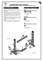 Предварительный просмотр 6 страницы Aosom A91-169 Assembly & Instruction Manual