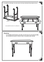 Предварительный просмотр 6 страницы Aosom B71-046 Assembly & Instruction Manual