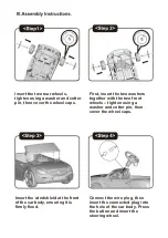 Preview for 3 page of Aosom Mercedes-Benz SLC 300 Final Edition 370-222V80 Assembly Instruction Manual