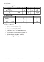 Preview for 3 page of aosong AW5145W User Manual