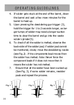 Preview for 14 page of aoyue 8800 Instruction Manual