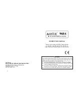 aoyue 968A+ Instruction Manual preview