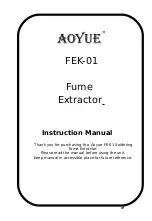 Preview for 1 page of aoyue FEK-01 Instruction Manual