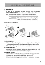 Предварительный просмотр 7 страницы aoyue Int701A++ Instruction Manual