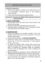 Предварительный просмотр 9 страницы aoyue Int701A++ Instruction Manual