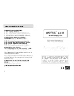 aoyue Int883 Instruction Manual preview