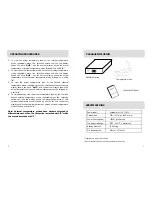 Предварительный просмотр 5 страницы aoyue Int883 Instruction Manual