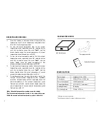 Предварительный просмотр 5 страницы aoyue INT883 Instruction Manual