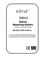 aoyue Int968 Instruction Manual предпросмотр