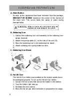 Предварительный просмотр 8 страницы aoyue Int968 Instruction Manual