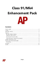 AP Class 91/Mk4 Manual preview